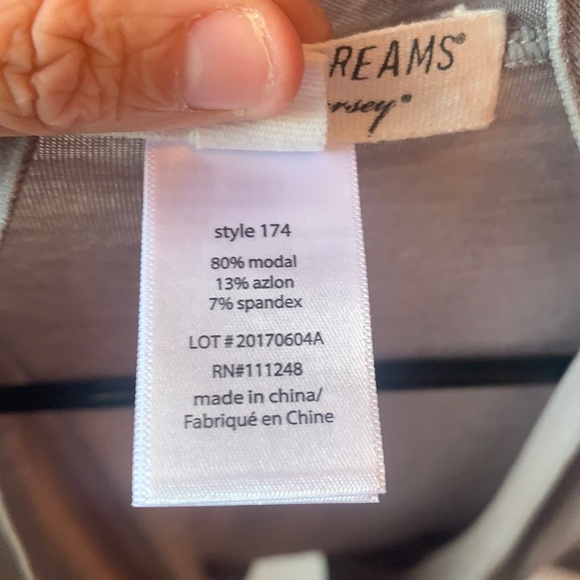 BAREFOOT DREAMS Luxe Milk Jersey Calypso Wrap 174 - Picture 6 of 7